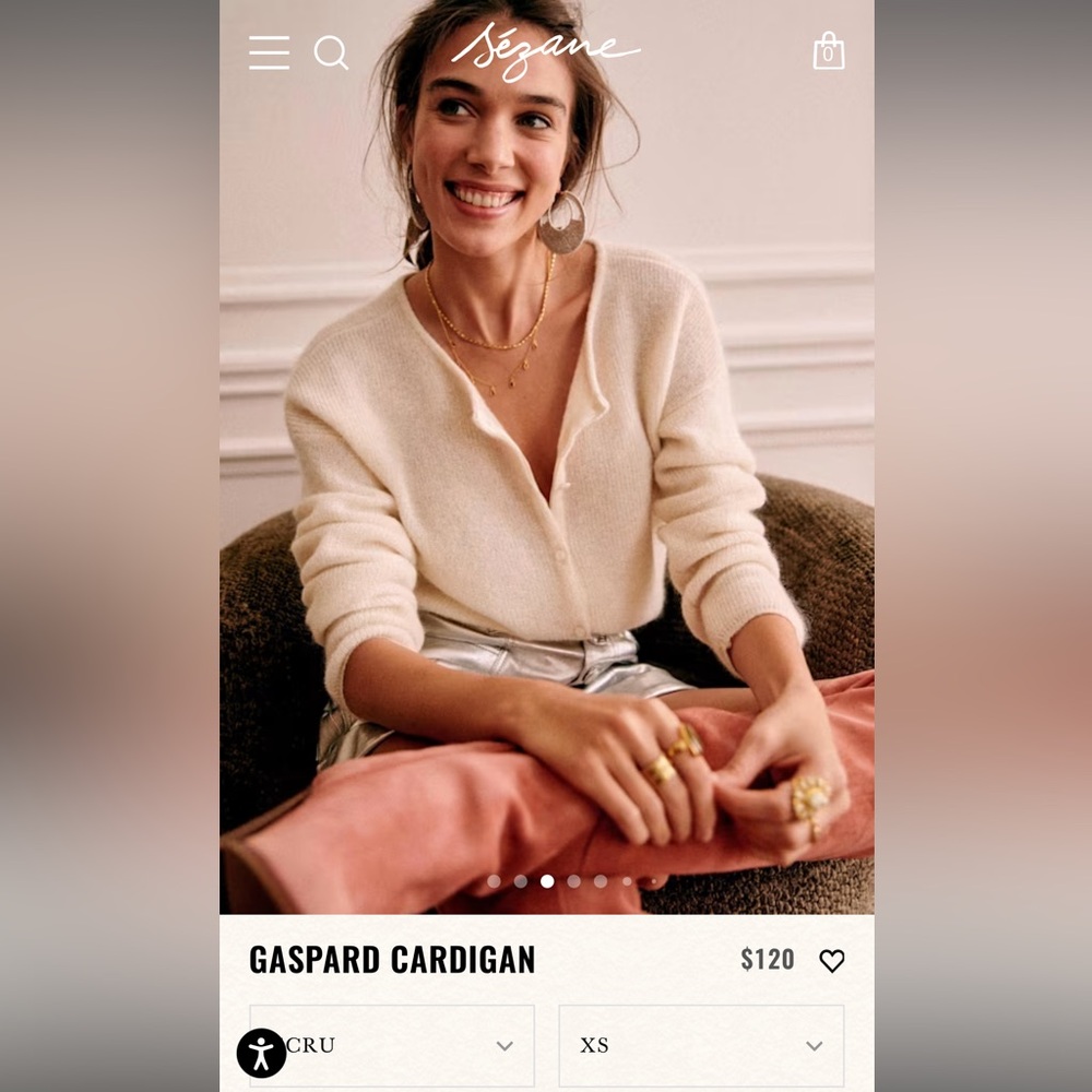 Sezane Gaspard Cardigan